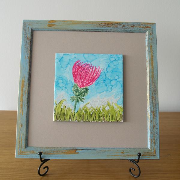 A thistle of brightness